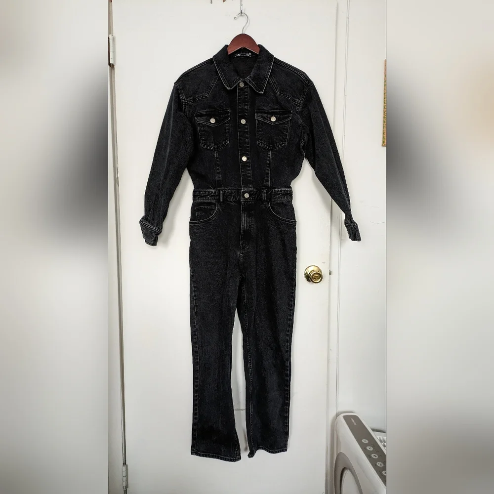 Zara Denim Jumpsuit - Picture 8 of 8